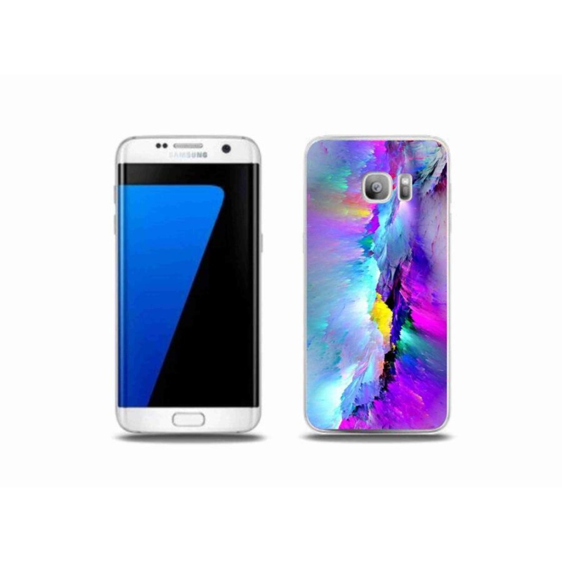 Gél borítás mmCase Samsung Galaxy S7 Edge készülékhez - absztrakt