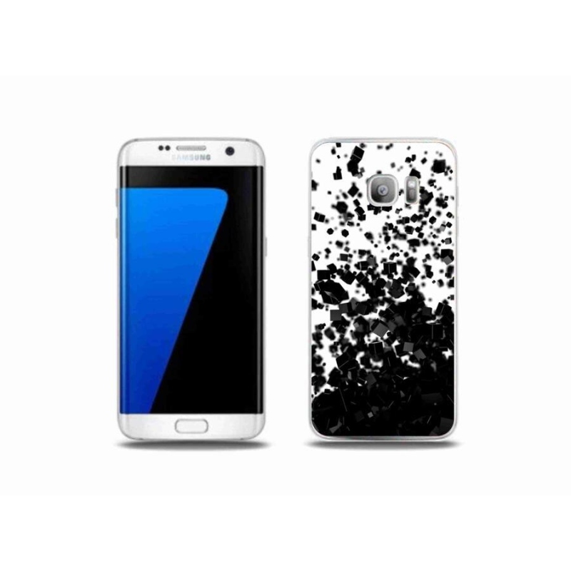 Zselés borítás mmCase Samsung Galaxy S7 Edge készülékhez - absztrakt minta 1