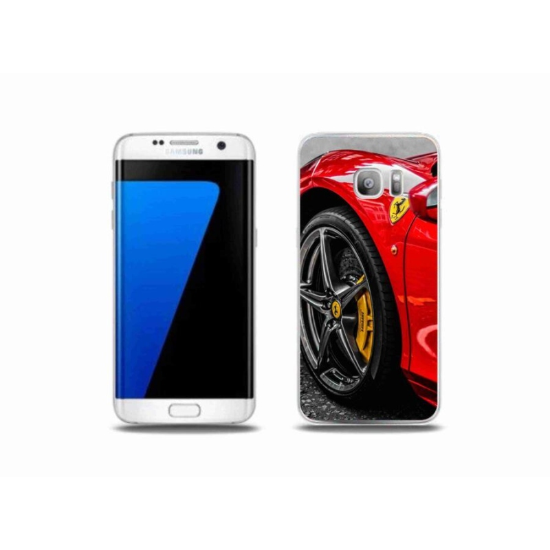 Gél borítás mmCase Samsung Galaxy S7 Edge készülékhez - autó 1