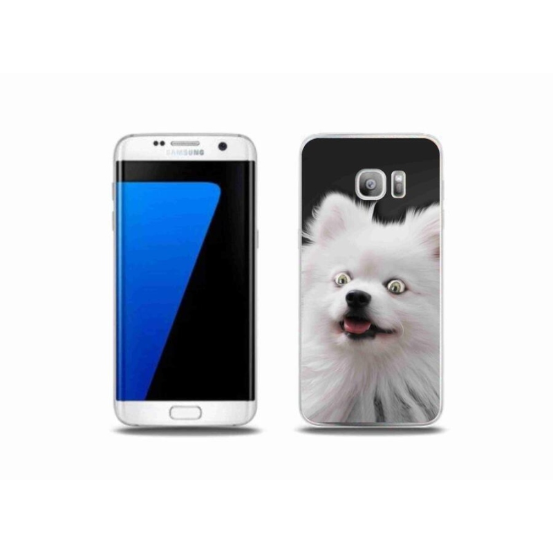 Zselés borítás mmCase Samsung Galaxy S7 Edge készülékhez - fehér tüske