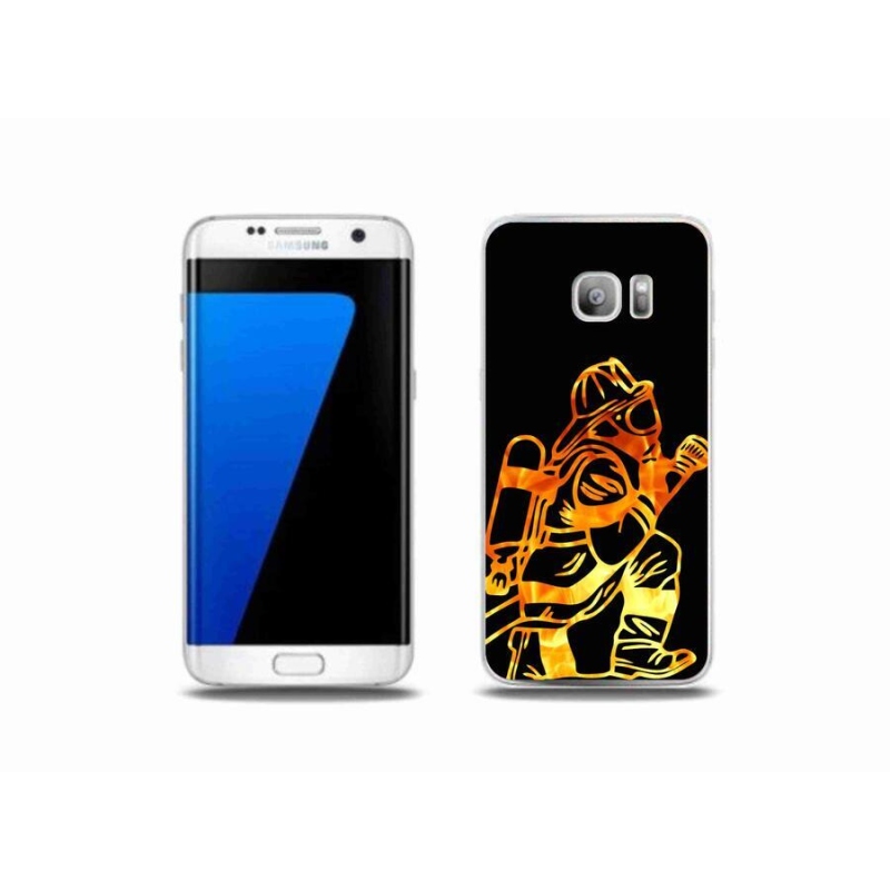 Zselés borítás mmCase Samsung Galaxy S7 Edge - tűzoltó 1