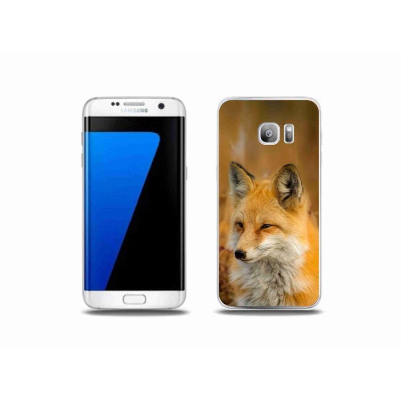Zselés borítás mmCase Samsung Galaxy S7 Edge készülékhez - róka
