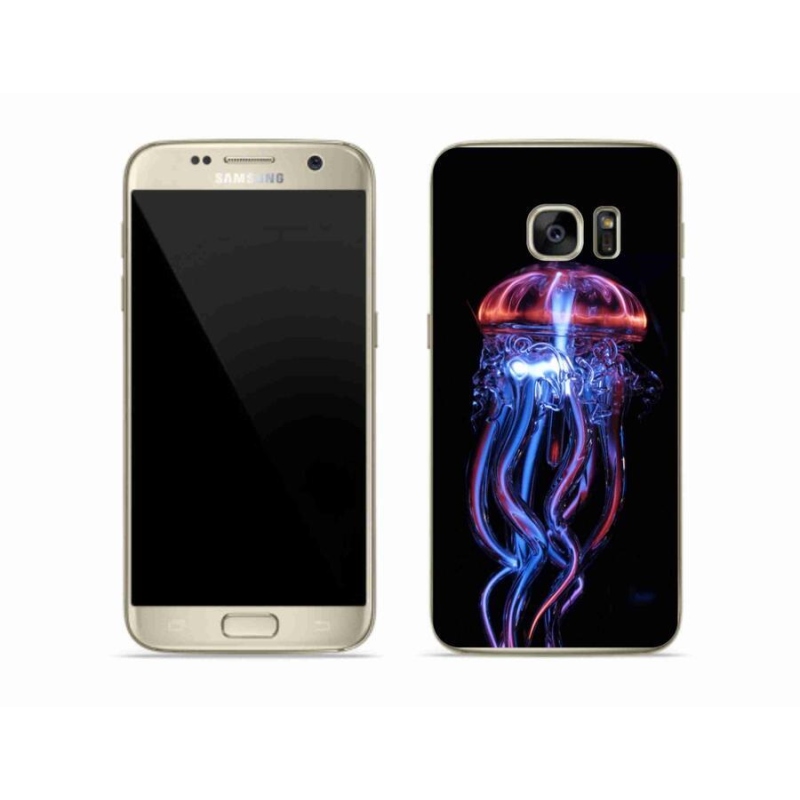 Zselés borítás mmCase Samsung Galaxy S7 Edge készülékhez - medúza
