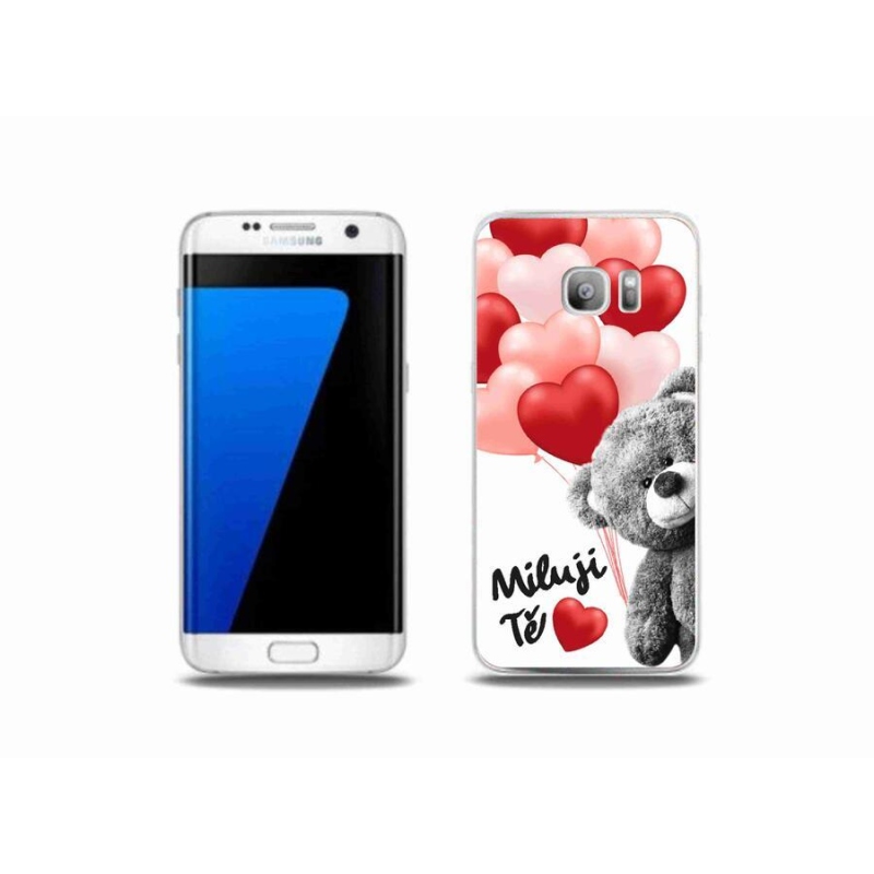 Gél borítás mmCase Samsung Galaxy S7 Edge készülékhez - I love you