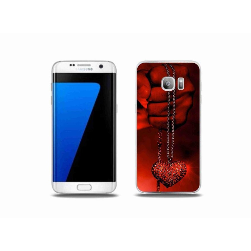 Gél borítás mmCase Samsung Galaxy S7 Edge készülékhez - nyaklánc