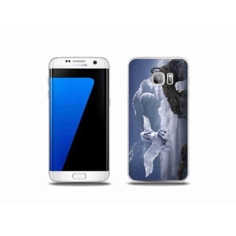 Gél borítás mmCase Samsung Galaxy S7 Edge készülékhez - pegazus