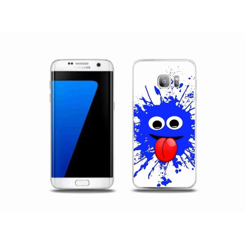 Gél védőburkolat mmCase Samsung Galaxy S7 Edge készülékhez - szellem