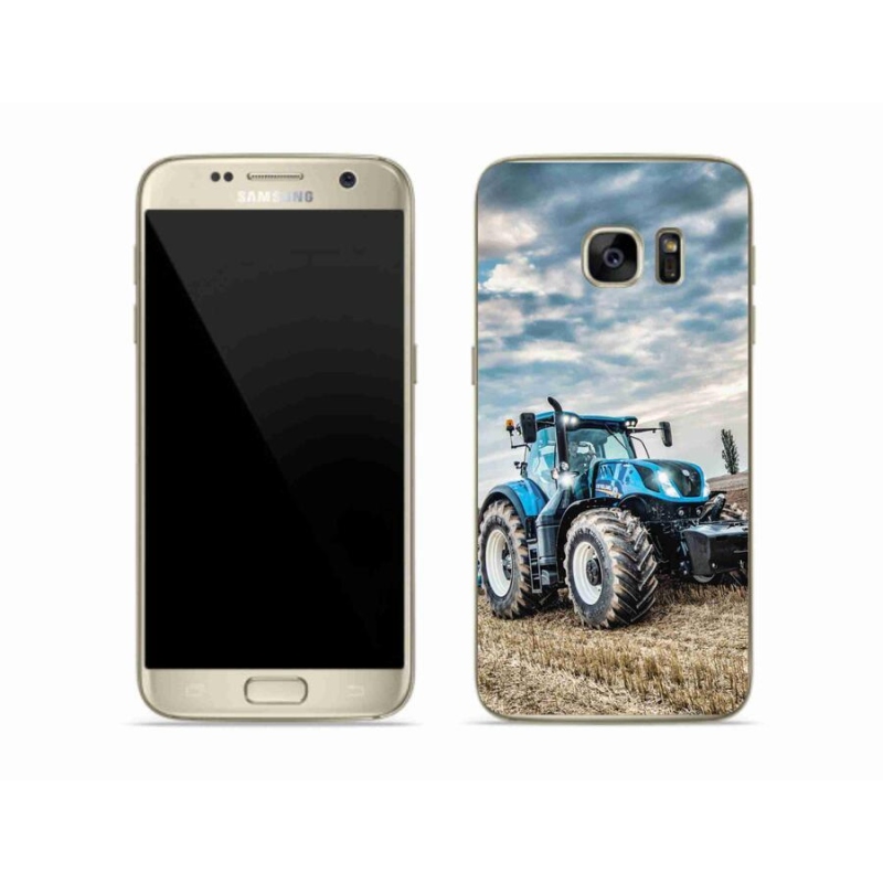 Zselés borítás mmCase Samsung Galaxy S7 Edge készülékhez - traktor 2