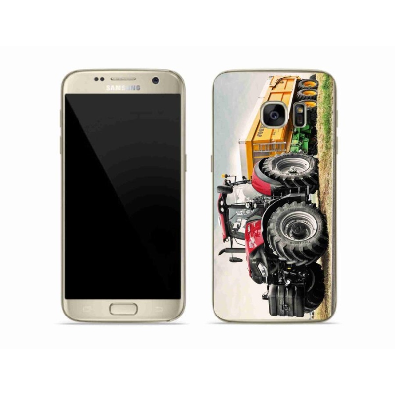 Zselés borítás mmCase Samsung Galaxy S7 Edge készülékhez - traktor 3
