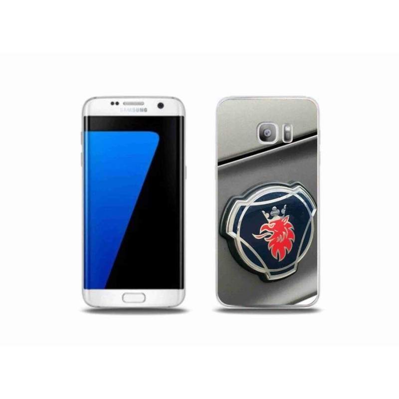 Gél védőburkolat mmCase Samsung Galaxy S7 Edge készülékhez - karakter 2