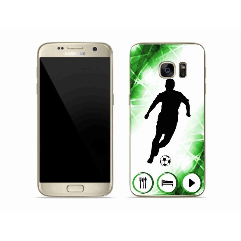 Gél borítás mmCase Samsung Galaxy S7 készülékhez - focista