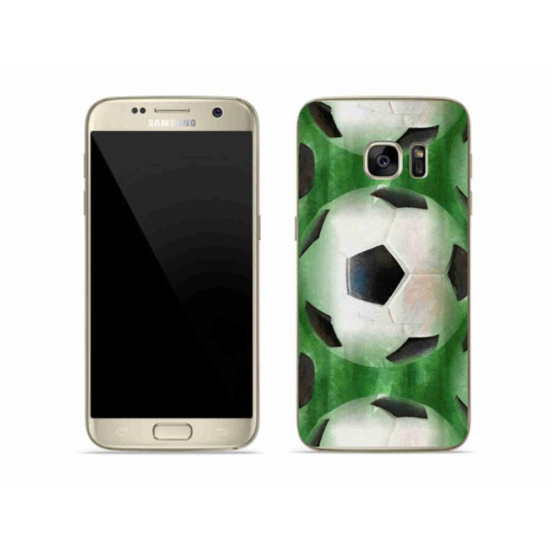 Gél borítás mmCase Samsung Galaxy S7 készülékhez - focilabda