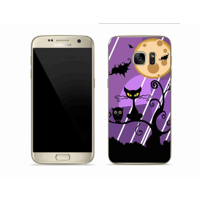 Gél borítás mmCase Samsung Galaxy S7 készülékhez - halloween
