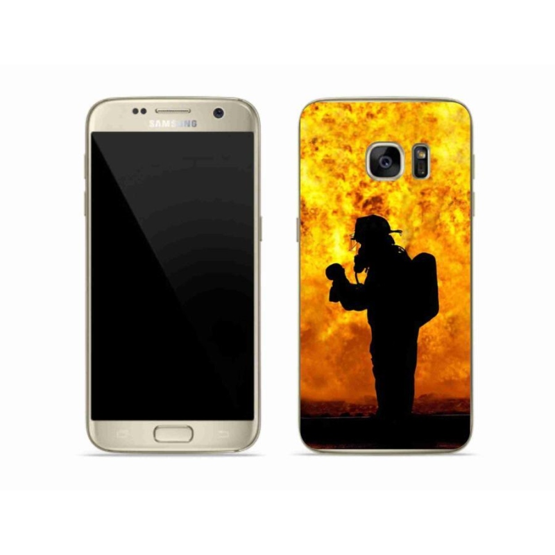 Gél borítás mmCase Samsung Galaxy S7 készülékhez - tűzoltó
