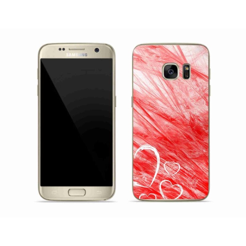 Zselés borítás mmCase Samsung Galaxy S7 készülékhez - szív