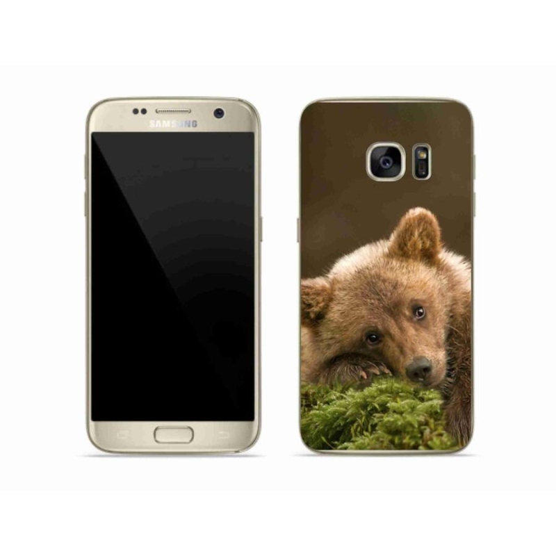Gél védőhuzat mmCase Samsung Galaxy S7 - medve