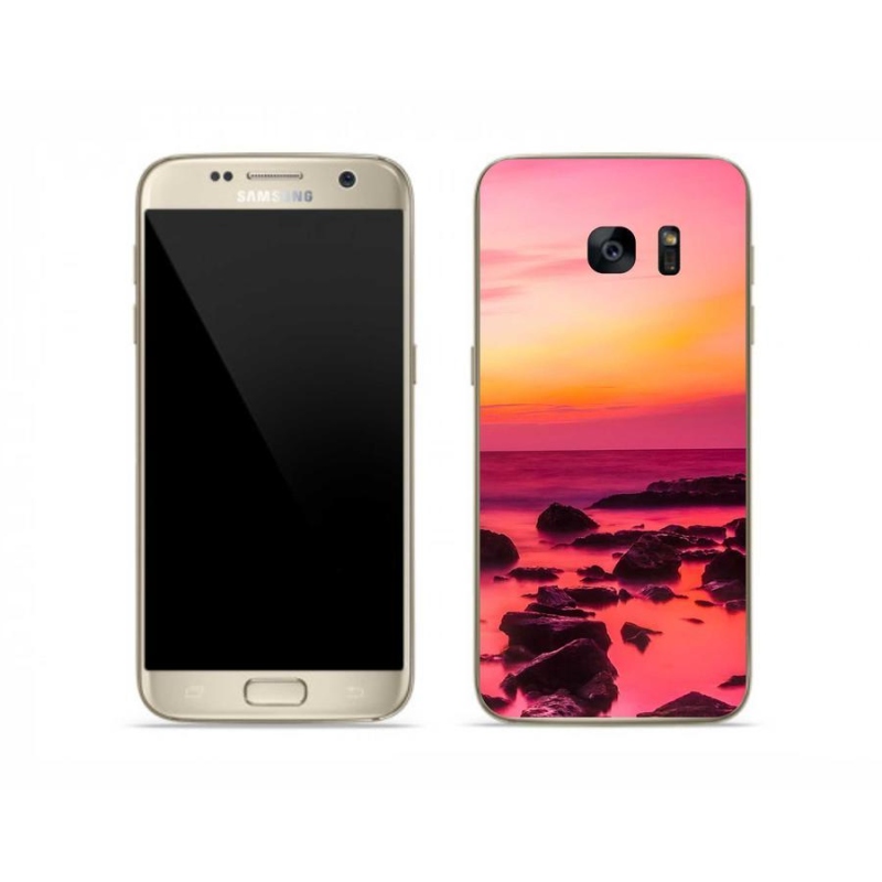 Gél borítás mmCase Samsung Galaxy S7 készülékhez - tenger és ragyogás