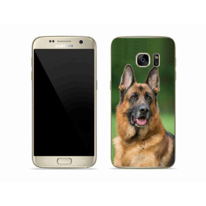 Zselés borítás mmCase Samsung Galaxy S7 készülékhez - Német juhászkutya