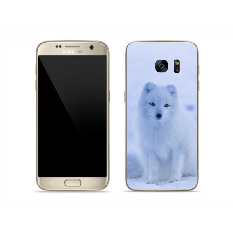 Zselés borítás mmCase Samsung Galaxy S7 készülékhez - polár róka