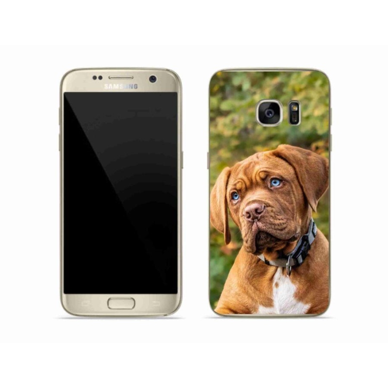 Gél borítás mmCase Samsung Galaxy S7 - kölyökkutyakékhez