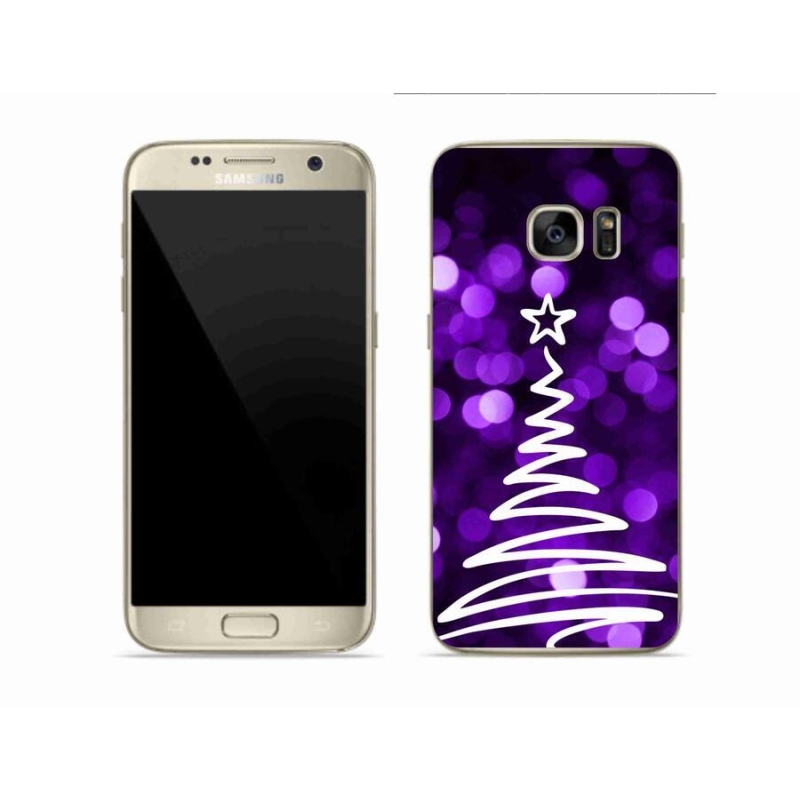 Zselés borítás mmCase Samsung Galaxy S7 készülékhez - fa