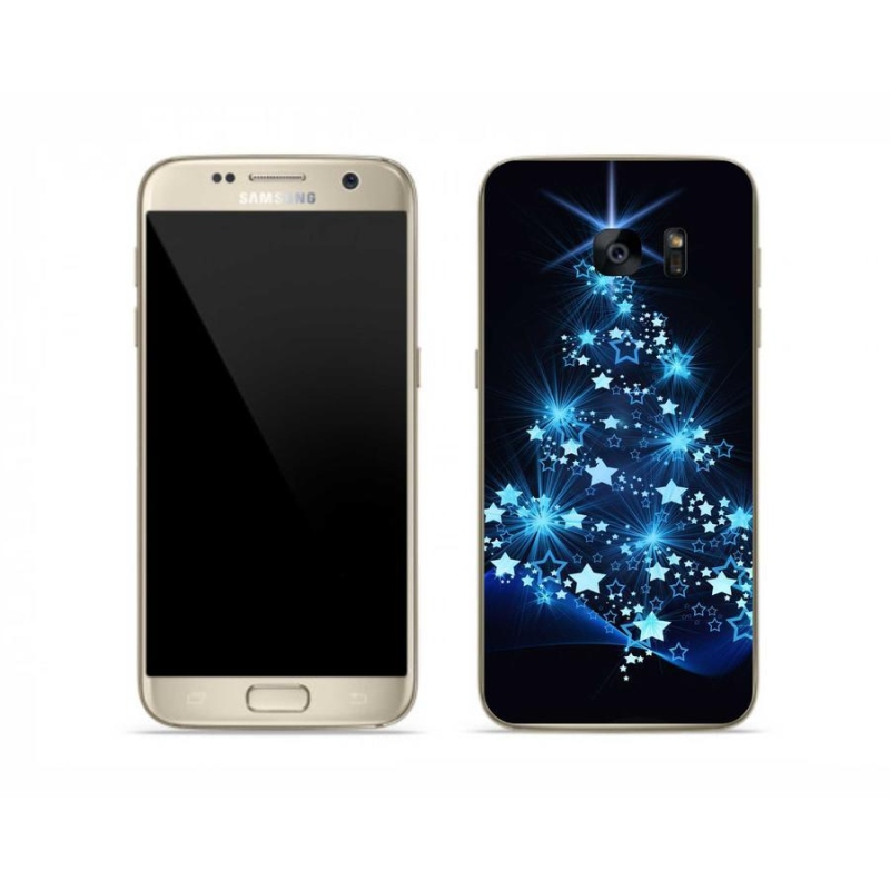 Gél borítás mmCase Samsung Galaxy S7 készülékhez - karácsonyfa