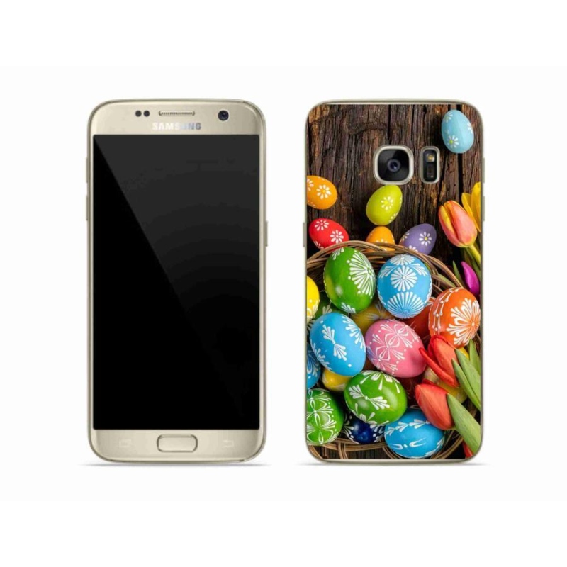 Gél borítás mmCase Samsung Galaxy S7 készülékhez - Húsvéti tojás