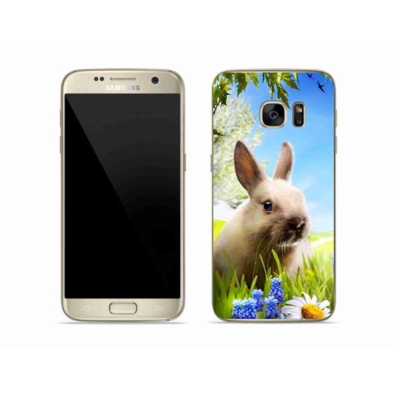 Gél védőhuzat mmCase Samsung Galaxy S7 készülékhez - nyuszi