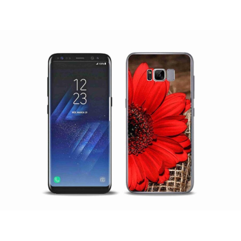 Gél borítás mmCase Samsung Galaxy S8 Plus készülékhez - gerbera