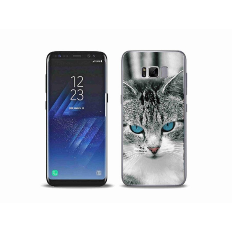 Gél borítás mmCase Samsung Galaxy S8 Plus készülékhez - macskaszem 1