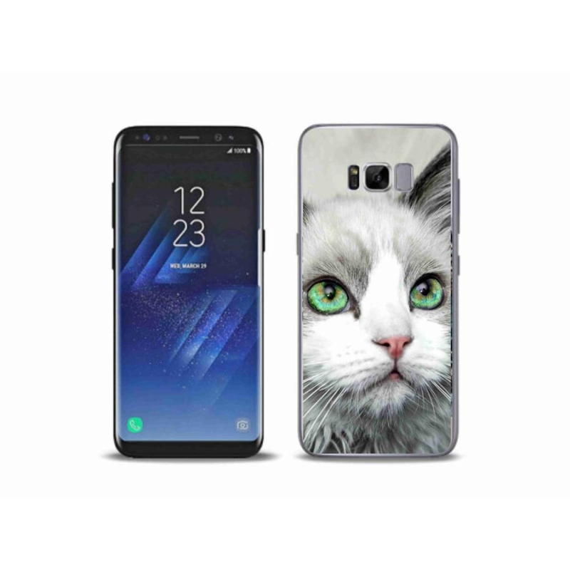 Zselés borítás mmCase Samsung Galaxy S8 Plus készülékhez - macskaszem