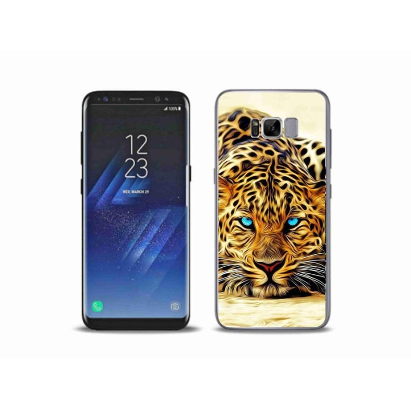 Zselés borítás mmCase Samsung Galaxy S8 Plus készülékhez - rajzfilm tigris