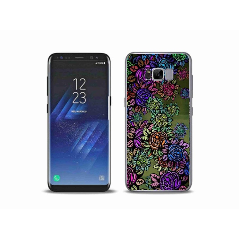 Gél borítás mmCase Samsung Galaxy S8 Plus - virágok 6
