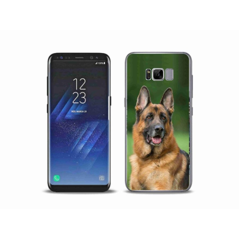Gél borítás mmCase Samsung Galaxy S8 Plus készülékhez - Német juhászkutya