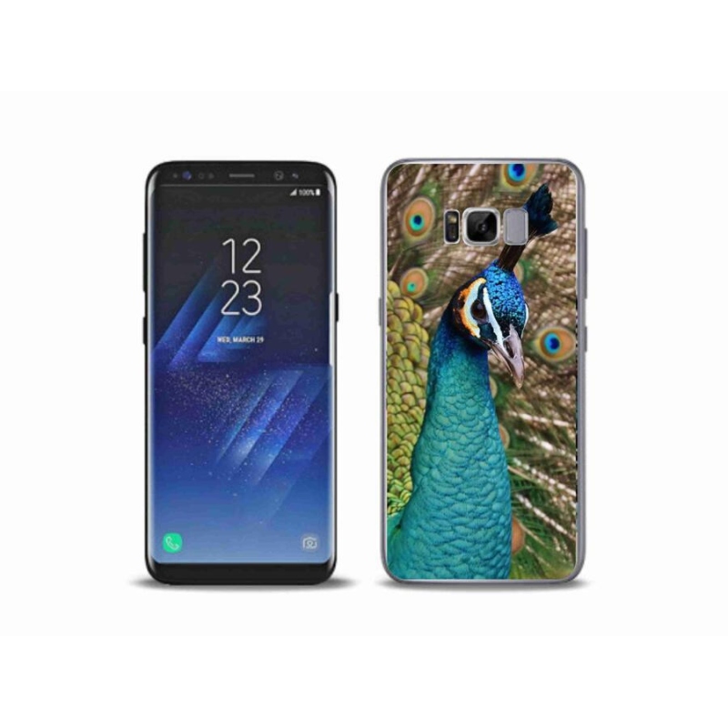 Gél védőhuzat mmCase Samsung Galaxy S8 Plus készülékhez - páva
