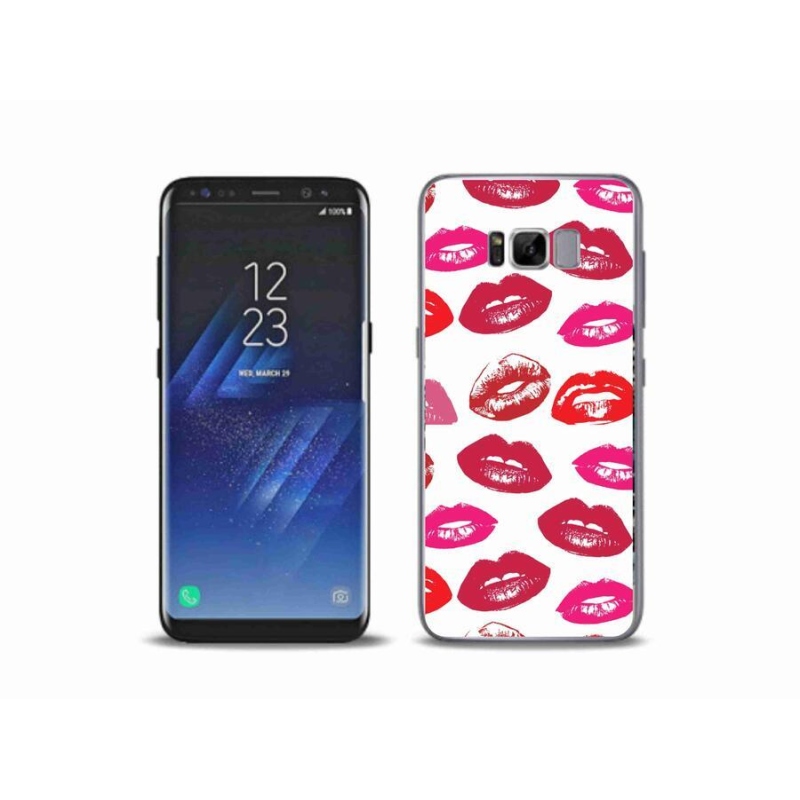 Zselés borítás mmCase Samsung Galaxy S8 Plus - ajkakhoz
