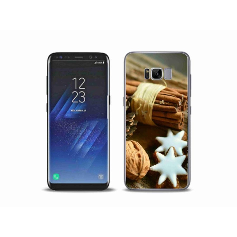 Gél borítás mmCase Samsung Galaxy S8 Plus készülékhez - fahéj és mézeskalács