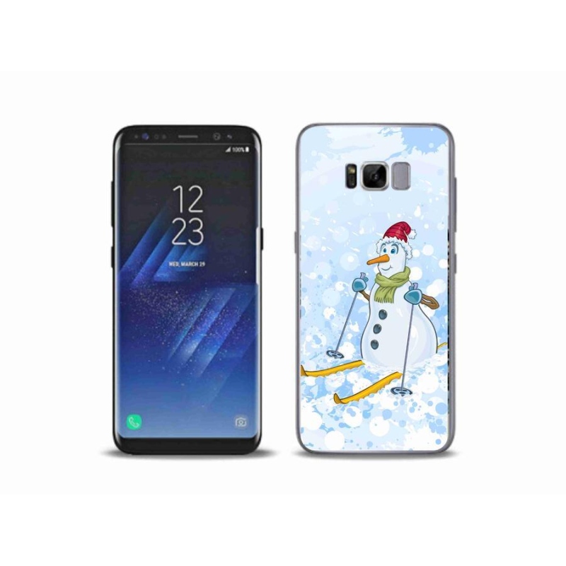 Gél borítás mmCase Samsung Galaxy S8 Plus készülékhez - hóember