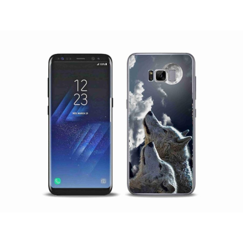 Gél védőburkolat mmCase Samsung Galaxy S8 Plus - farkasok