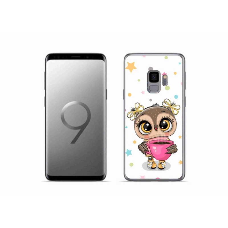 Gél borítás mmCase Samsung Galaxy S9 készülékhez - rajzfilm bagoly