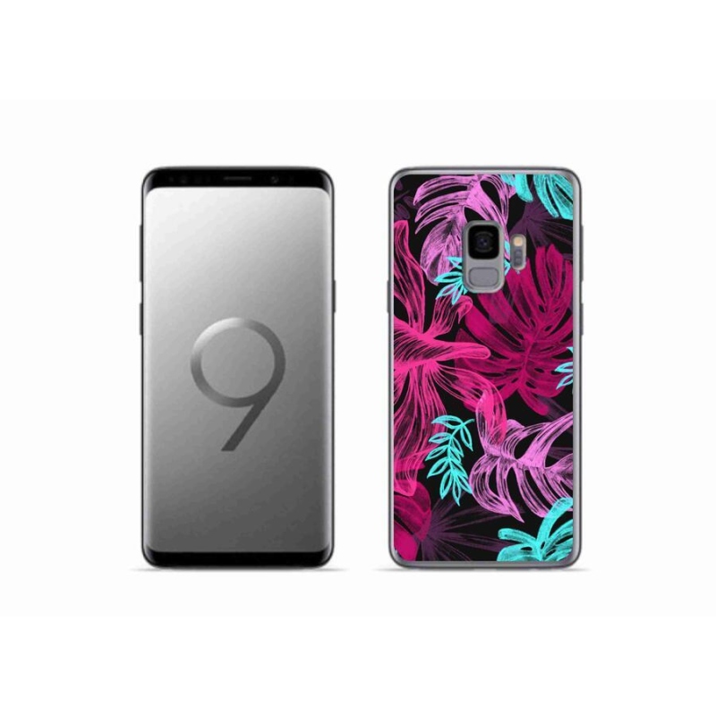 Gél borítás mmCase Samsung Galaxy S9 - virágok 1