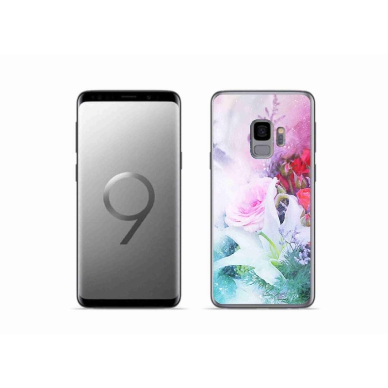 Gél borítás mmCase Samsung Galaxy S9 - virágok 4