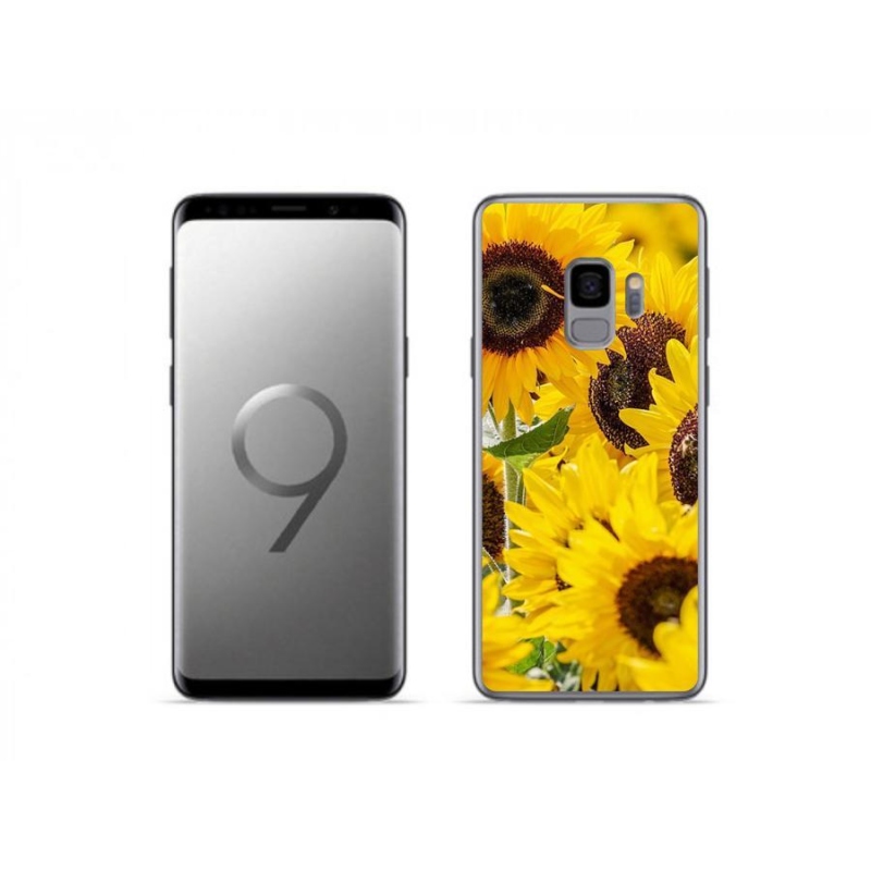 Zselés borítás mmCase Samsung Galaxy S9 készülékhez - Napraforgó