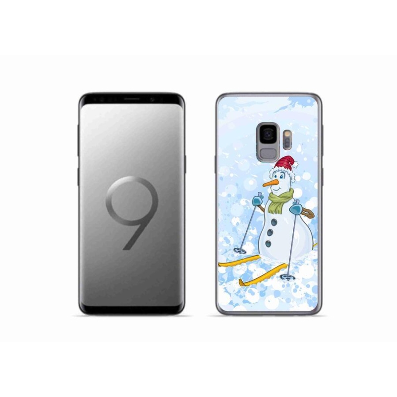 Gél borítás mmCase Samsung Galaxy S9 készülékhez - hóember