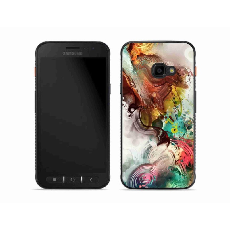 Zselés borítás mmCase Samsung Galaxy Xcover 4S készülékhez - absztrakt 1