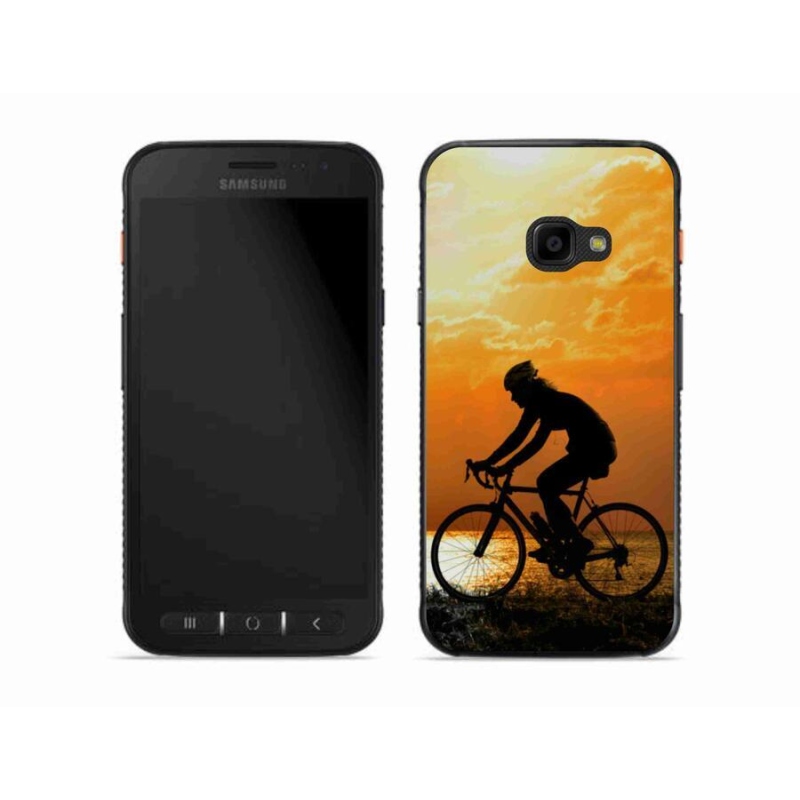 Gél borítás mmCase a Samsung Galaxy Xcover 4S - kerékpározás