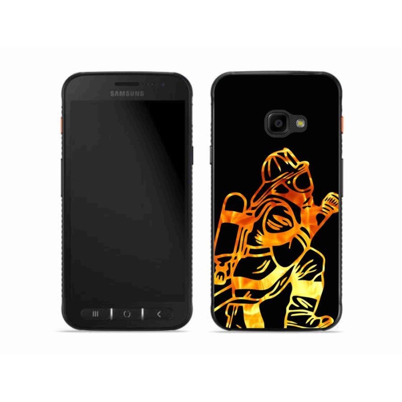 Gél borítás mmCase Samsung Galaxy Xcover 4S - tűzoltó 1