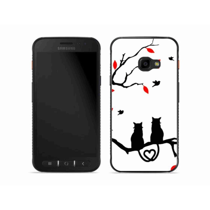 Gél borítás mmCase Samsung Galaxy Xcover 4S készülékhez - macska szeretet
