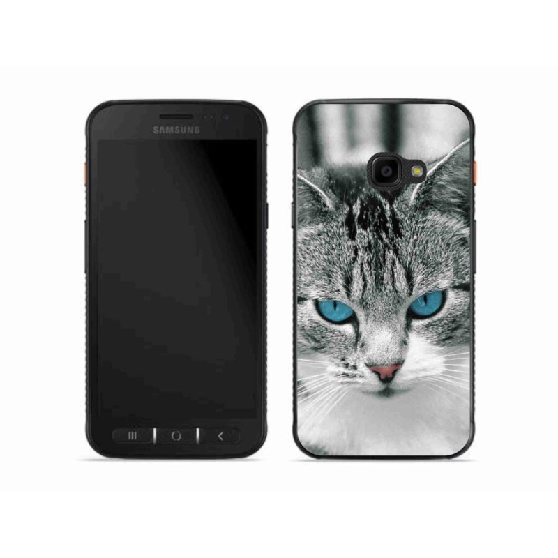 Zselés borítás mmCase Samsung Galaxy Xcover 4S - macskaszem 1