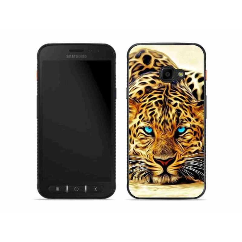 Gél borítás mmCase Samsung Galaxy Xcover 4S készülékhez - rajzfilm tigris